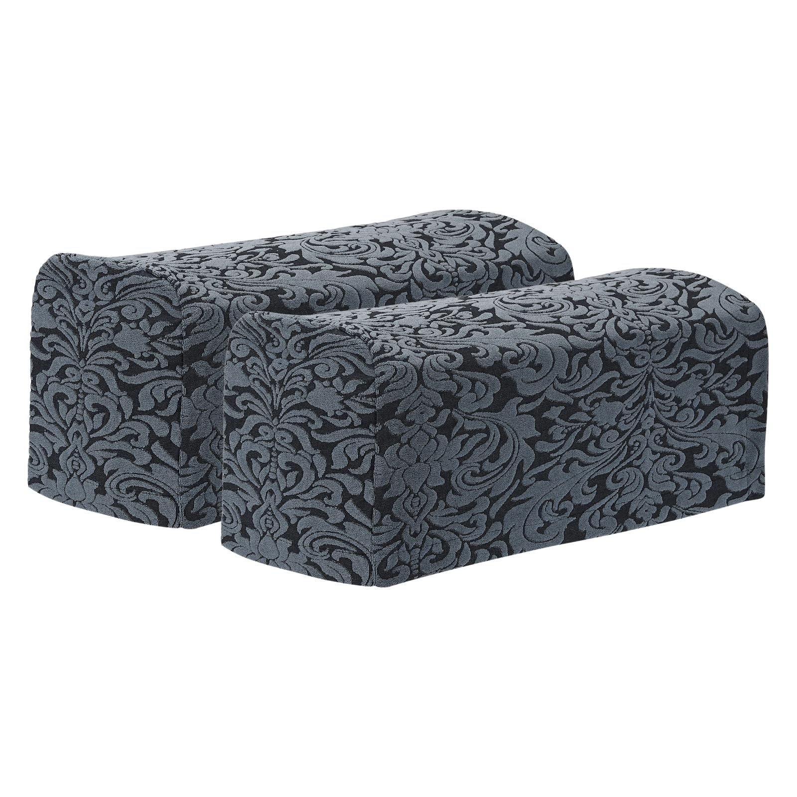 Fundas elásticas para reposabrazos de sofá con jacquard antideslizante 1