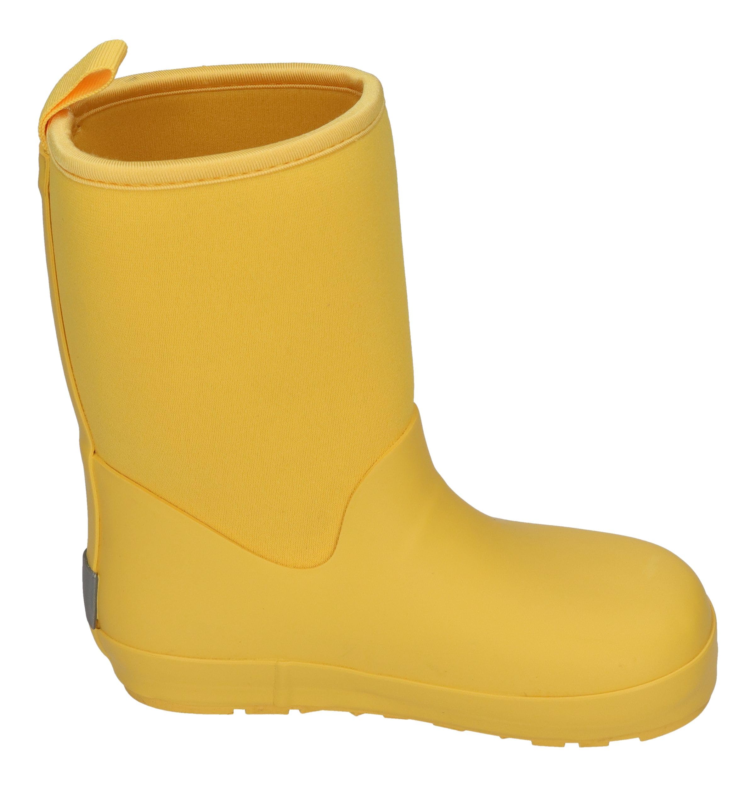 KOEL Kinder Barefoot Gummistiefel NEOPREN WELLIE yellow