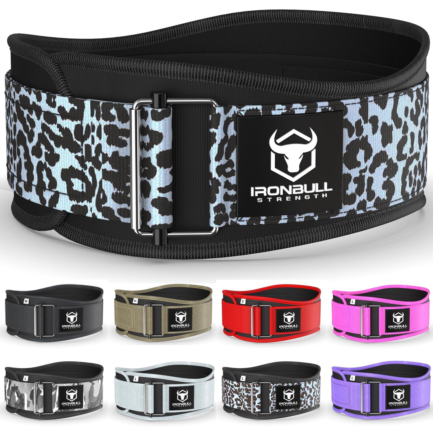 Weight Lifting Belt for Men and Women - Great for Squats, Deadlift, Lunge, Exercises and Training - Best for Olympic, Cross-Training and Bodybuilding