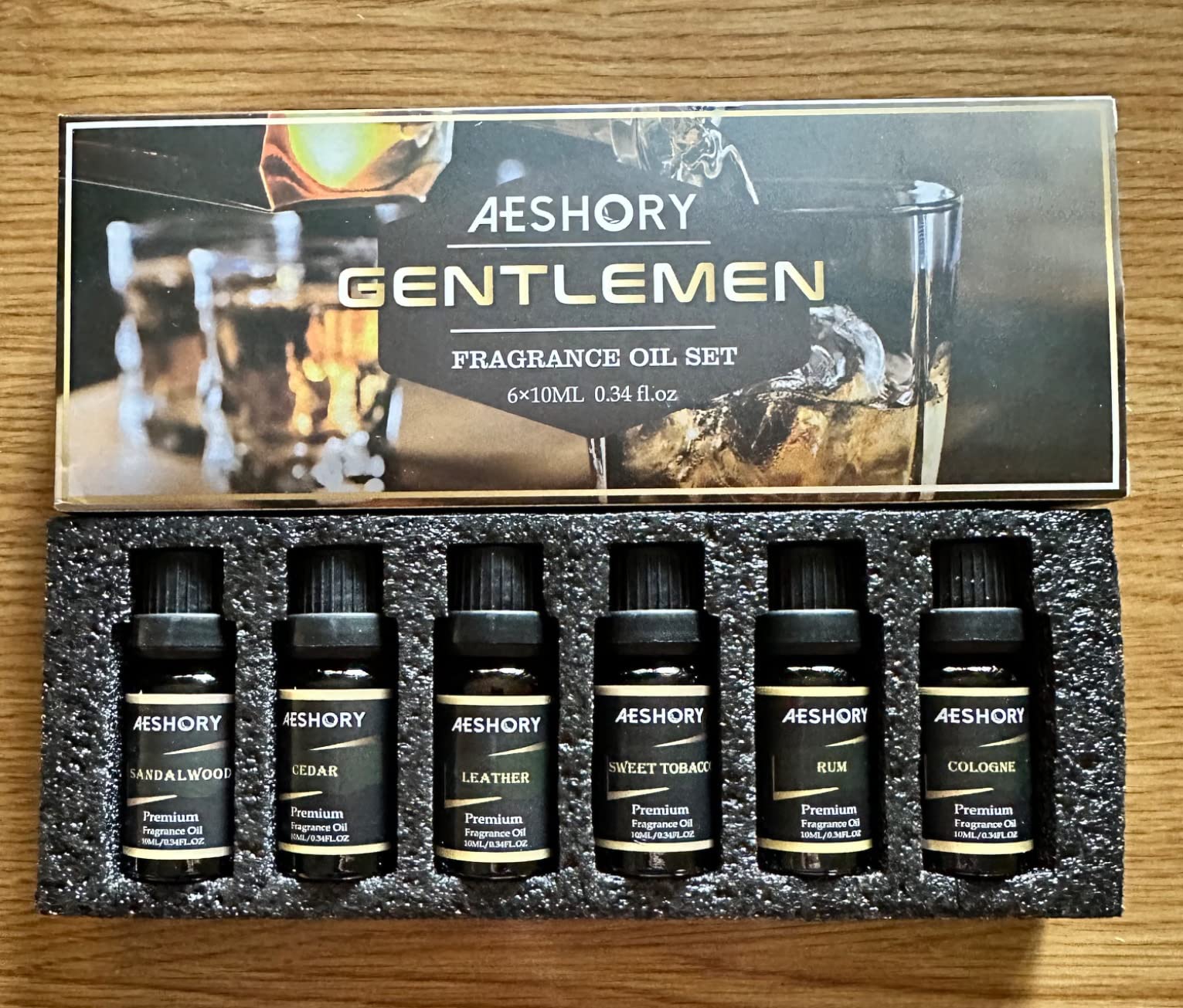 Set Oli Essenziali AESHORY 6x10ml - Lavanda, Tea Tree, Menta, Eucalipto, Arancia, Citronella - Foto 6