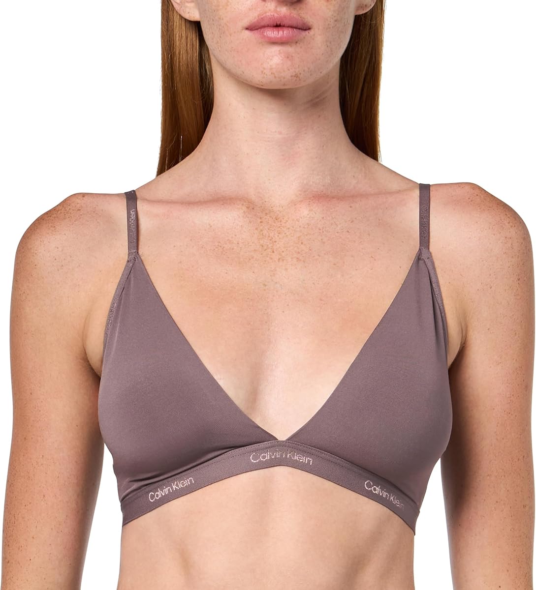Calvin Klein Women's Form to Body Lightly Lined Triangle Bralette