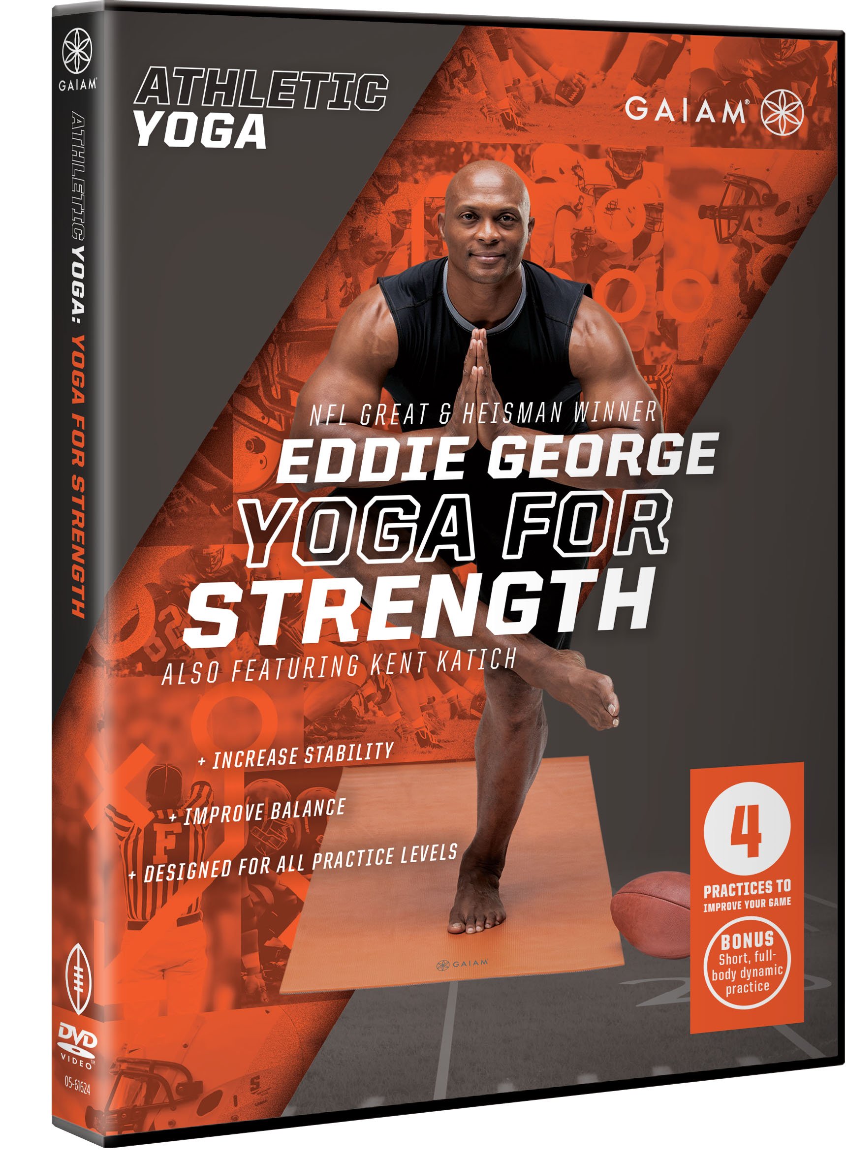 ATHLETIC YOGA: EDDIE GEORGE YOGA FOR STRENGTH - DVD [DVD]