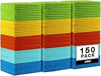 Vista 29 de AIDEA Paño de limpieza de microfibra, 50 unidades, toallas de microfibra para automóviles, paños de lavado de primera calidad, trapos de limpieza