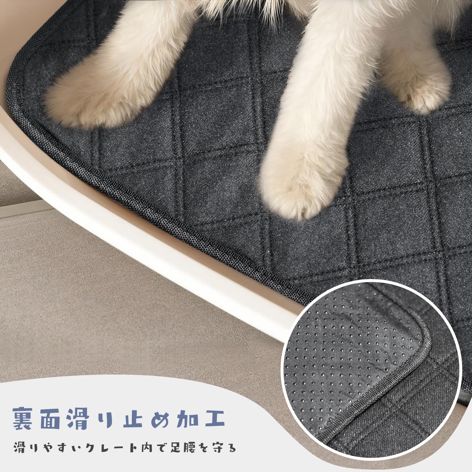 クレートマット 洗える Amazonベーシック Sサイズ対応 ペットキャリー用 Amazon | クレートマット 洗える Amazonベーシック Sサイズ対応 ペット