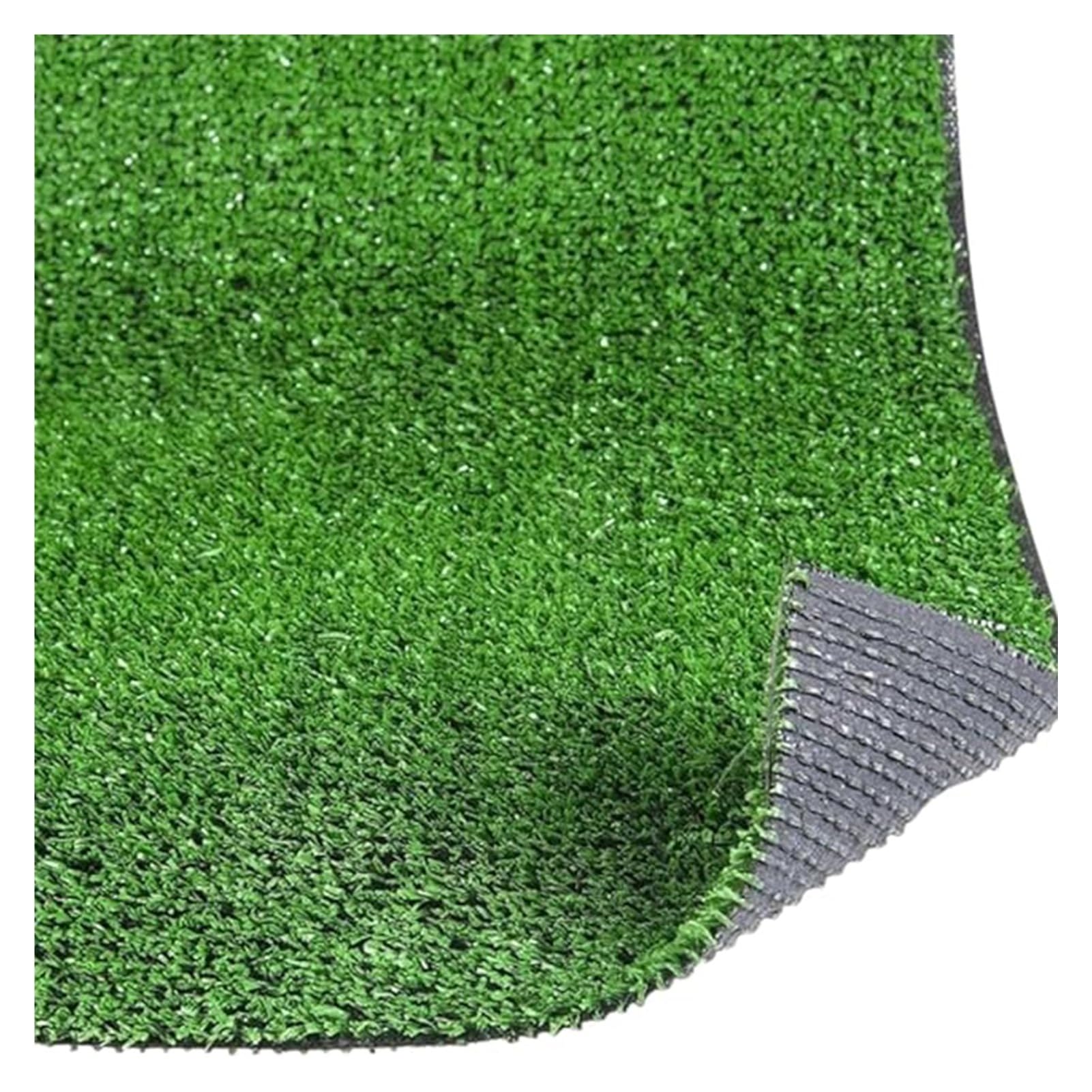 Tapis de gazon synthétique vert premium 25mm robuste et coupeable pour terrasse