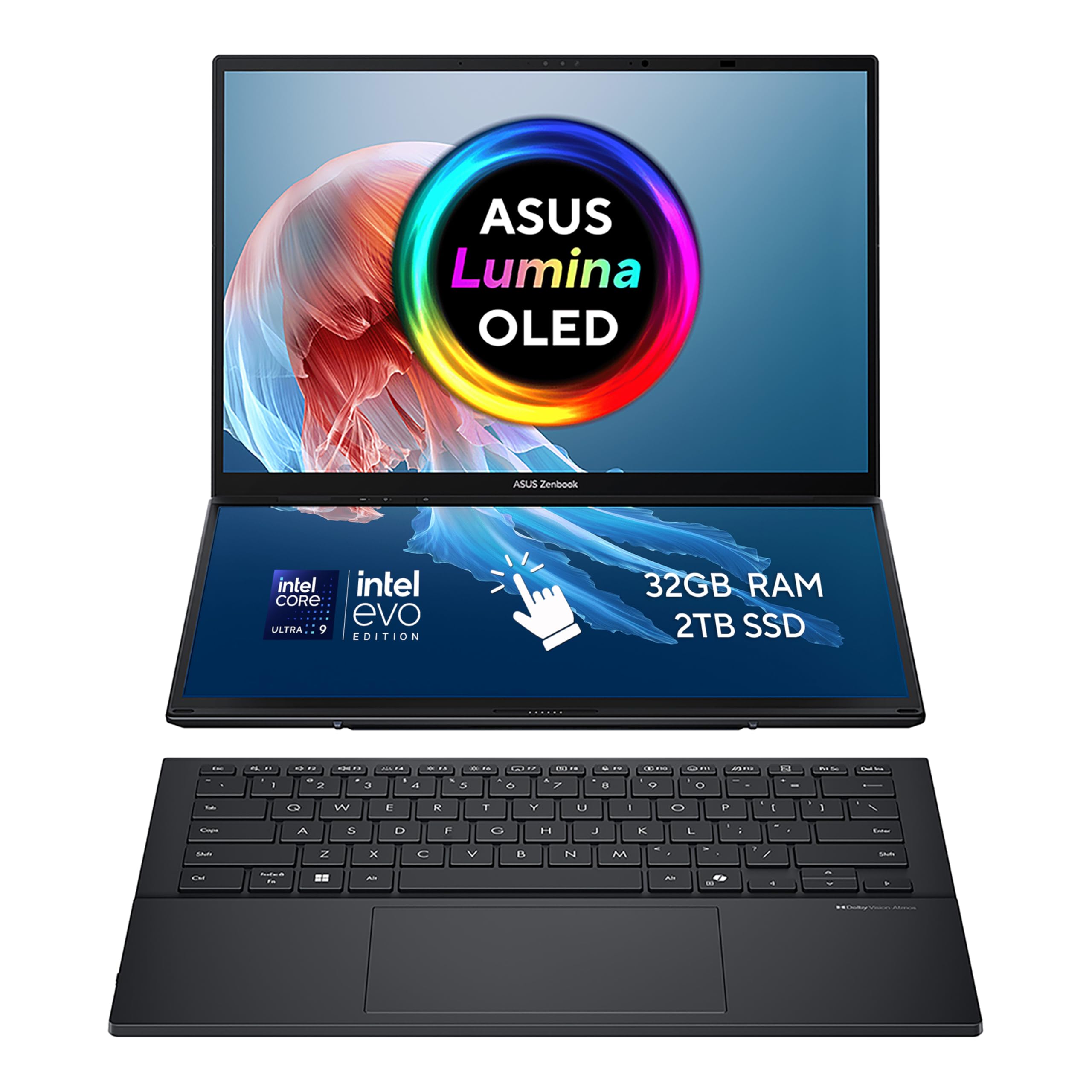 ASUS Zenbook Duo UX8406CA-PZ134W Intel Core Ultra 9 285H Hybrid (2-in-1) 35.6 cm
