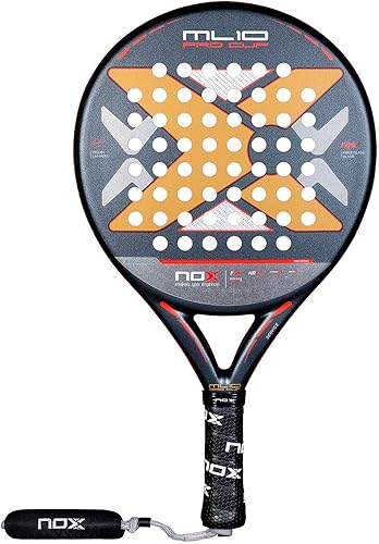 Pala de pádel ML10 Pro Cup Rough Surface Edition por Miguel Lamperti 2025  Pala Padel de alto rendimiento  Marco de carbono y núcleo HR3  Acabado de