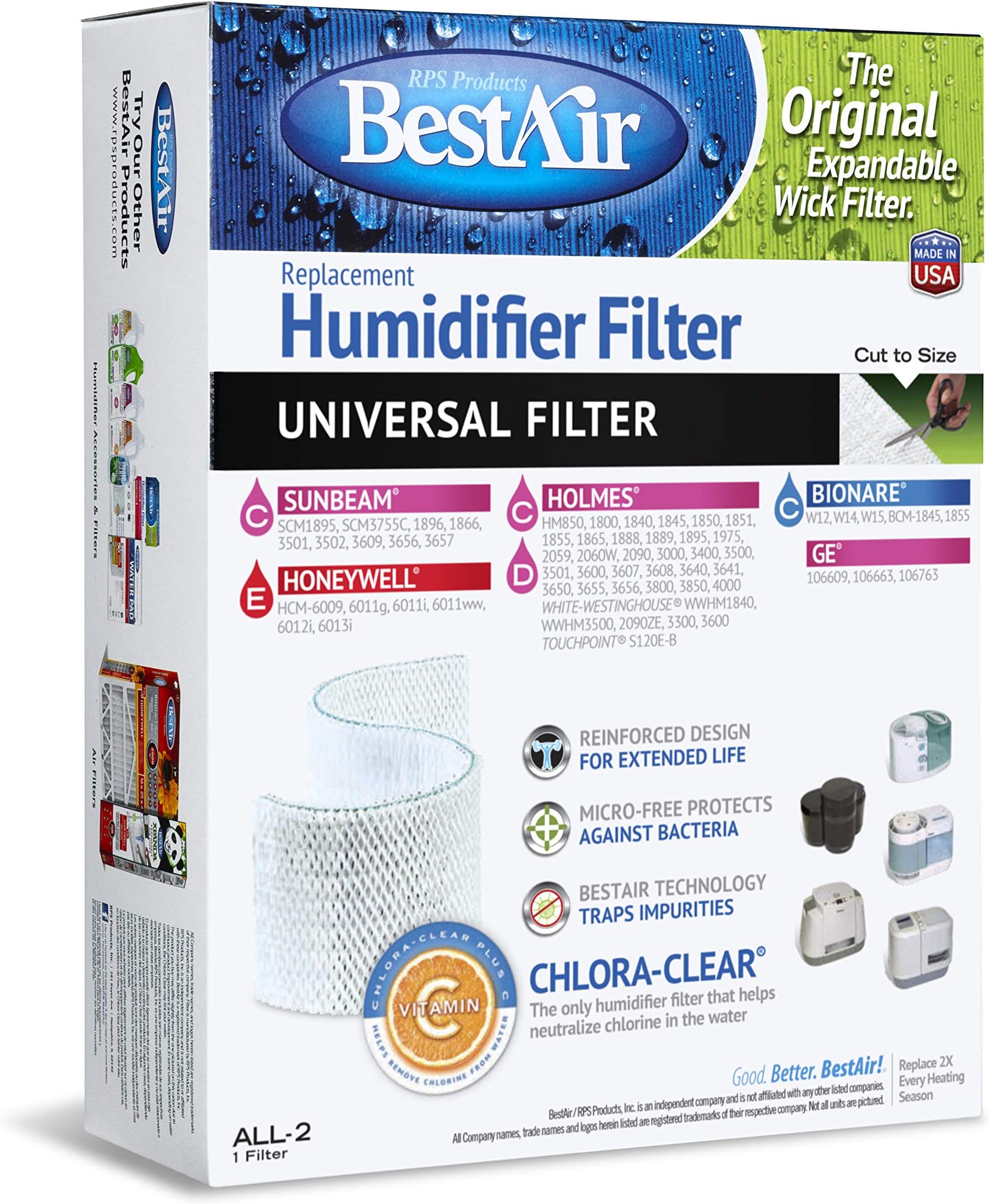 Ge&Holmes Humidifier Wick