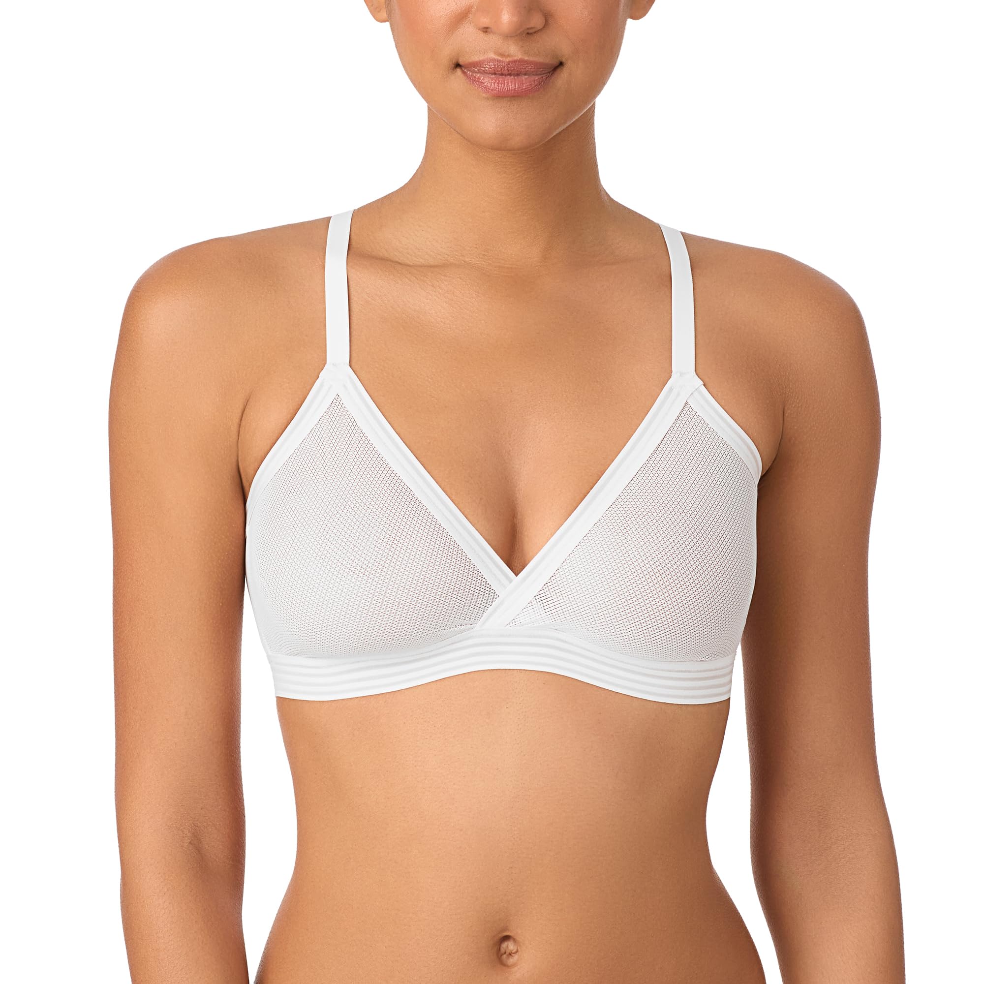 DKNY Sheer Stripe Bralette