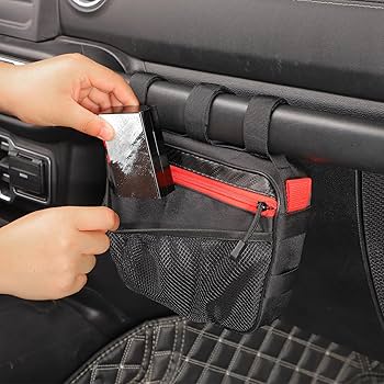 Amazon.com: SQQP Passenger Grab Handle Storage Bag Compatible with