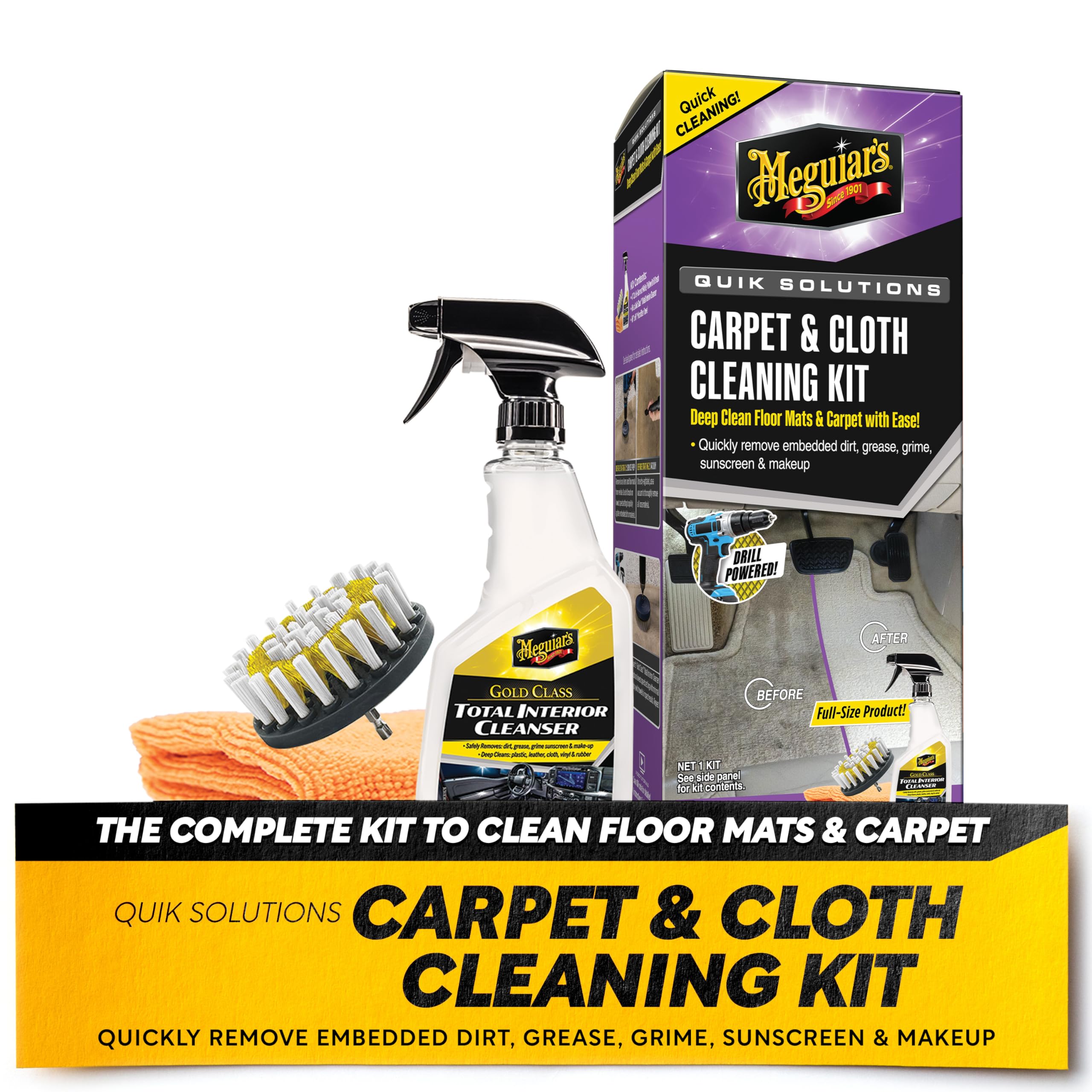 Meguiar's Carpet & Cloth Kit