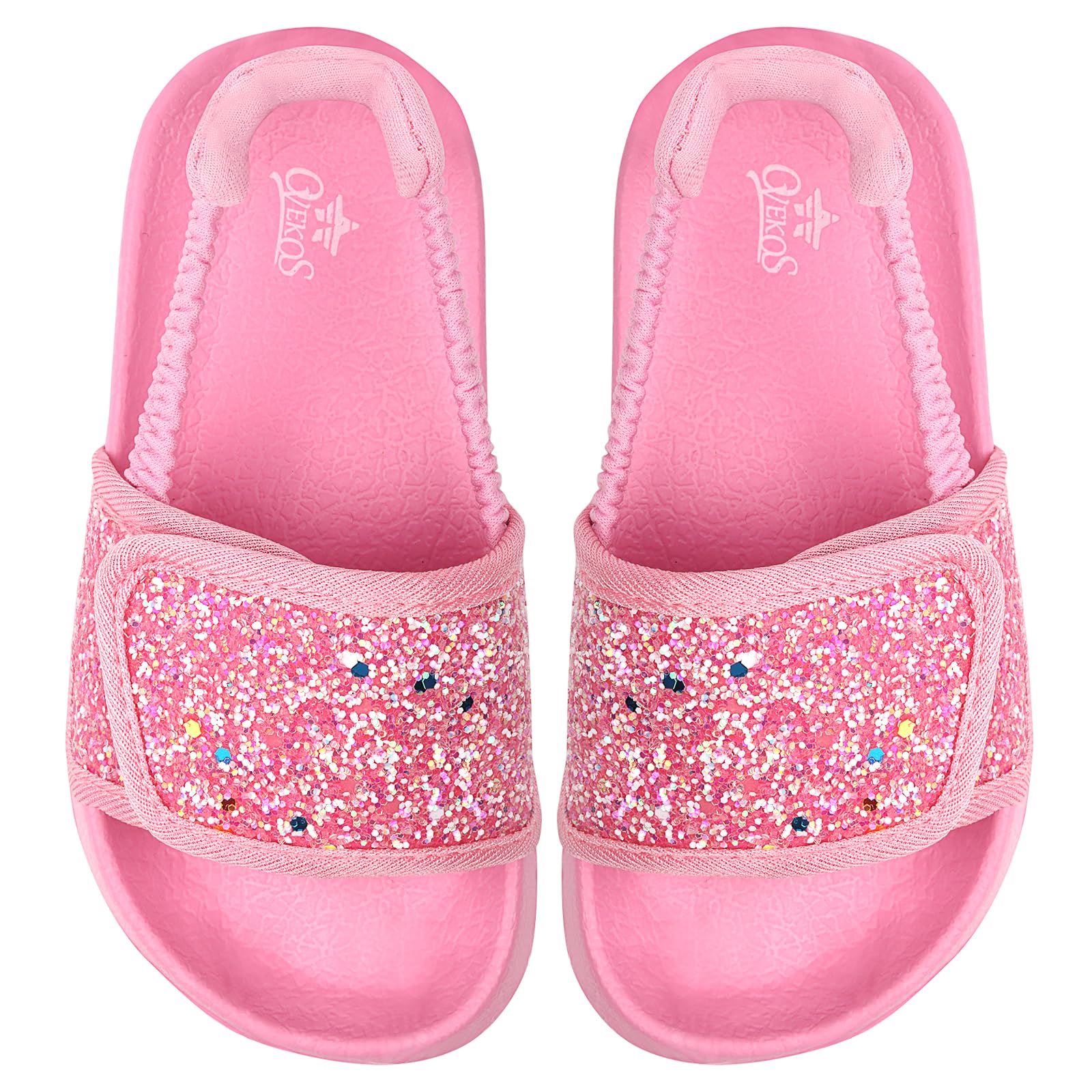 Sandalias Niños Niñas con Punta Abierta Banda Elástica Verano Ligero Zapatillas de Playa y Piscina
