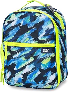 Kids Insulated Soft Sided Lunch Box One Size Brushed Camo/French Blue