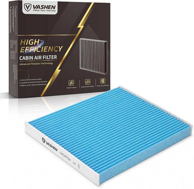 Filtro de cabine CF10374 VASHEN H11 para Toyota Tacoma, Dodge Dart e Pontiac Vibe – 1 unidade
