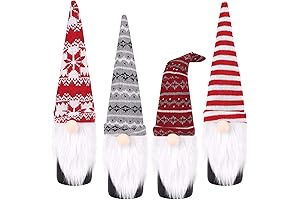 Hiagkmet Christmas Gnome Bottle Cover: A Captivating Seasonal Charm