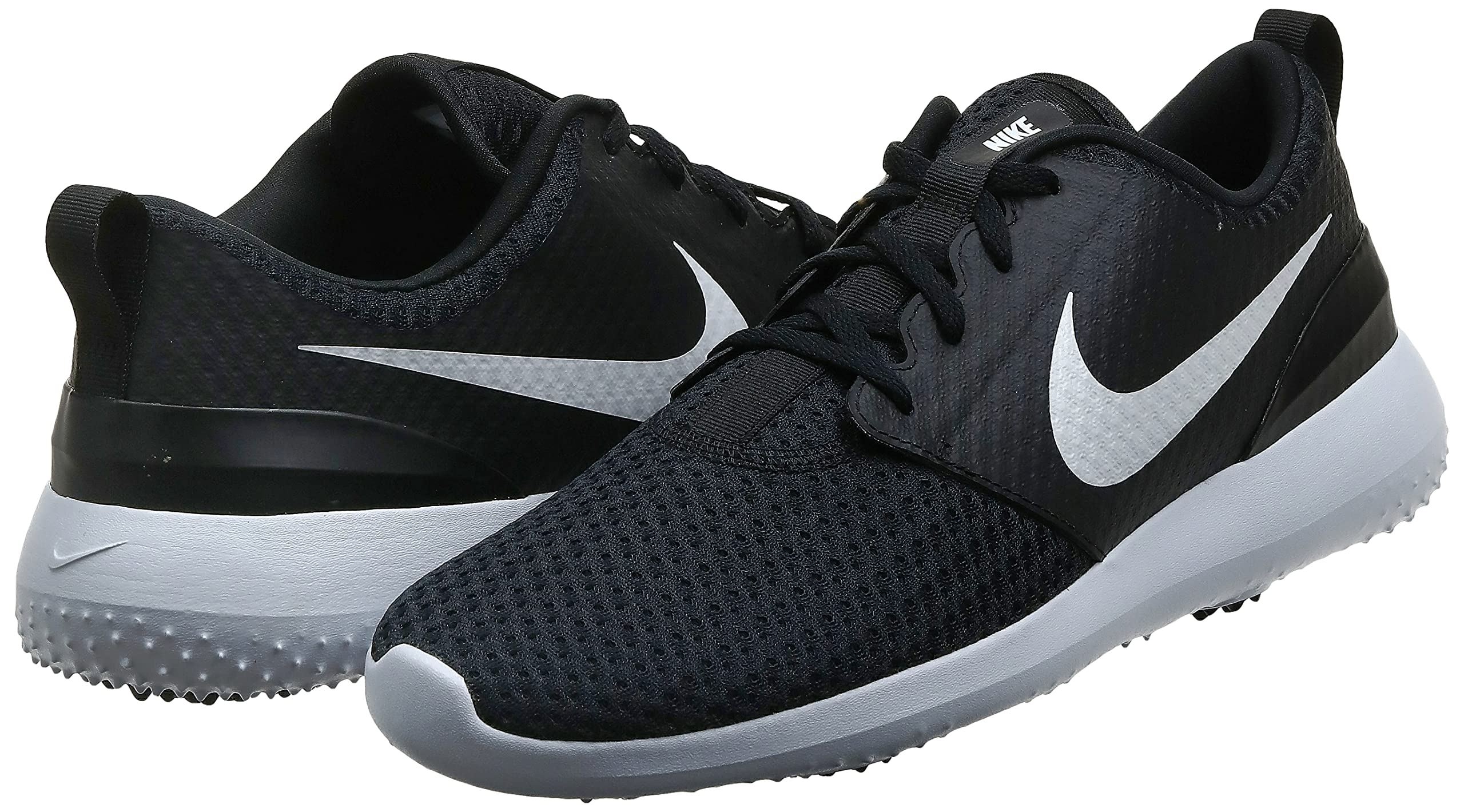 Nike Golf- Roshe Spikeless Shoes Black/White Size 9 Medium