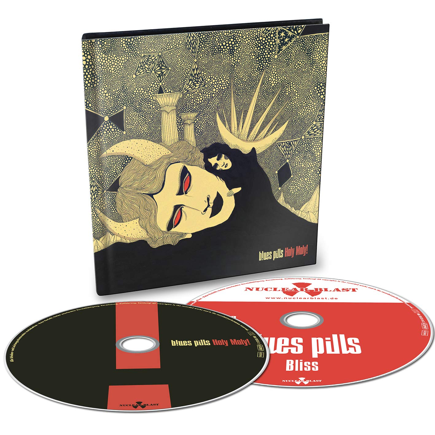 Blues Pills Holy Moly! CD Europe Nuclear Blast 2020 Inc. bonus CD EP, in digi