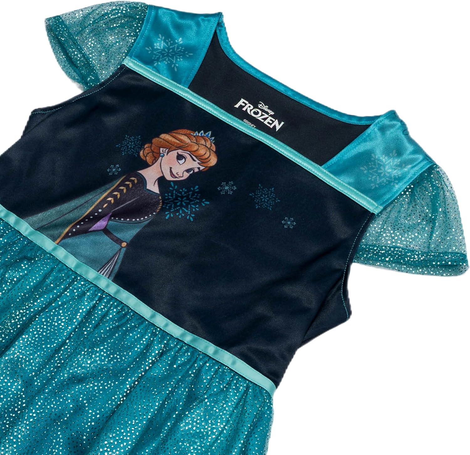 Disney girls Frozen Fantasy Gown Nightgown - Image 2