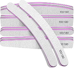FANDAMEI Nagelfeilen für Gelnägel, Nagelfeile 100/180, Feilen für Gelnägel, Nagelfeilen Set, Nail File, Nagelfeile Gelnägel, für Maniküre & Pediküre, Haustiere, 10 Stücke