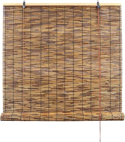 Persianas de bambú, persianas de bambú, persianas de bambú para patio al aire libre, persianas de bambú para patio, tamaño personalizado, persianas