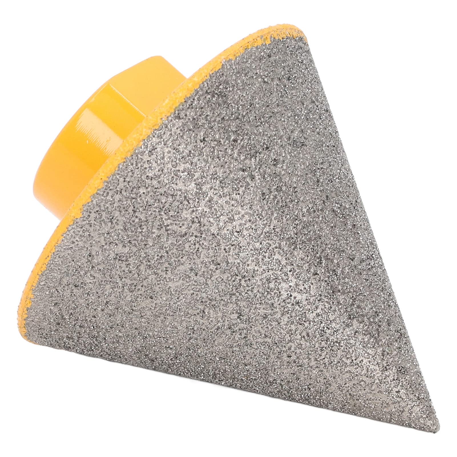 Wakects Punta Diamantata per Smussatura, Punta per Trapano Svasatore Diamantata Brasata Sotto Vuoto 5 8 Pollici 11, Fresatura per Allargamento Fori a 60 Gradi per Installatori di Piastrelle in (48 mm)