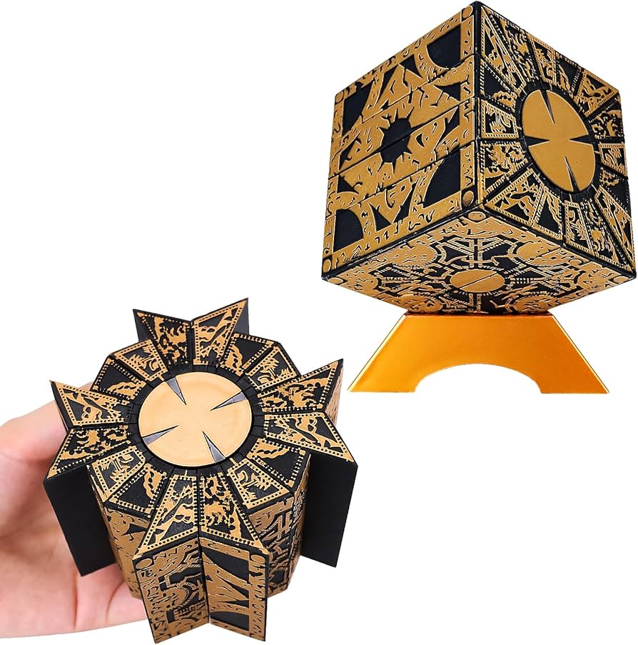 Amazon.com: Litdevil Hellraiser Puzzle Box,Puzzle Box Functional