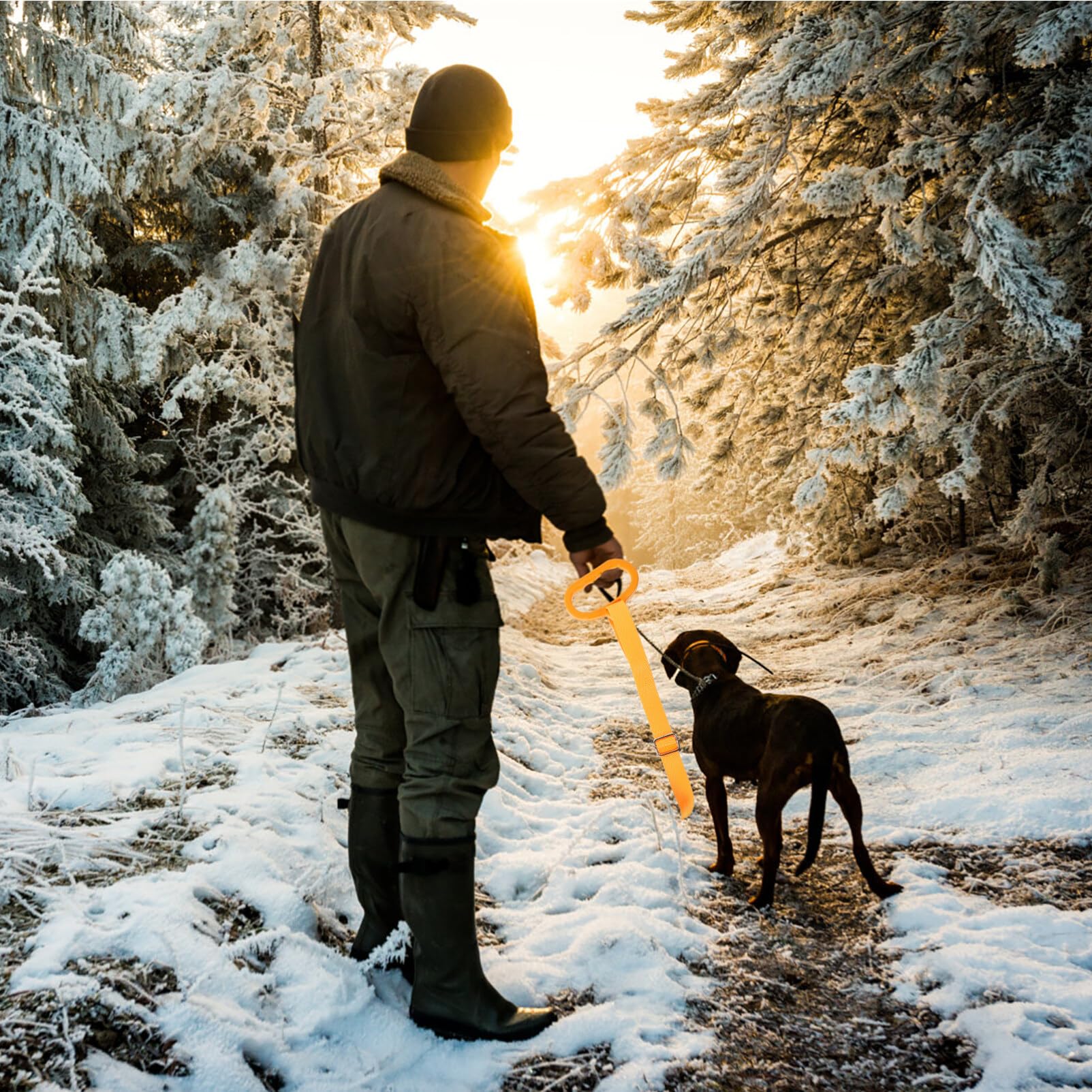 Cabilock Adjustable Deer Drags Harness Deer Drag Strap Handle Heavy Duty Hunting Accessories