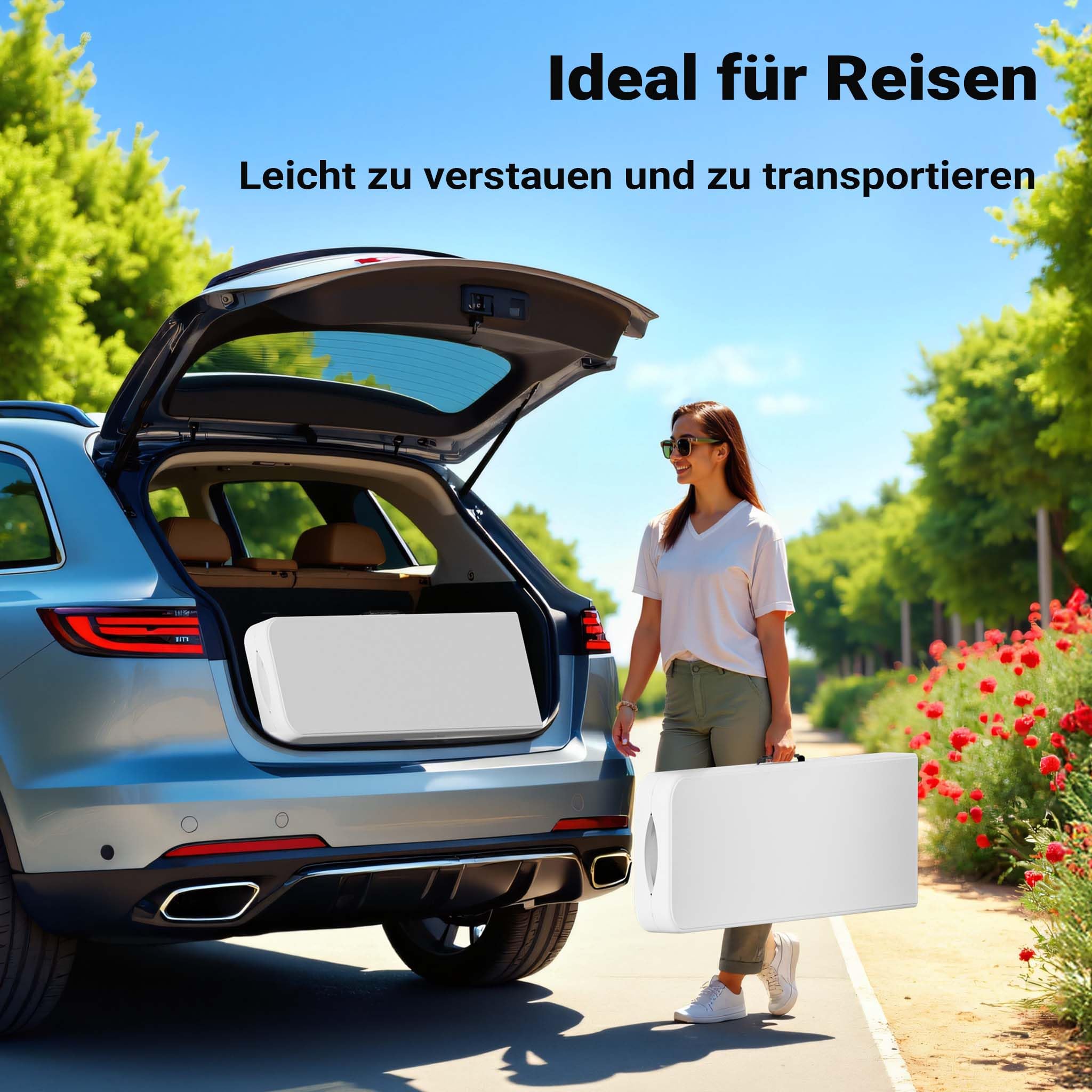 Wiltec Klappbank 180x30x43 cm Camping Sitzbank klappbar Campingbank Gartenbank Bierbank faltbar Sitzgruppe Sitzgarnitur Camping Tisch faltbar