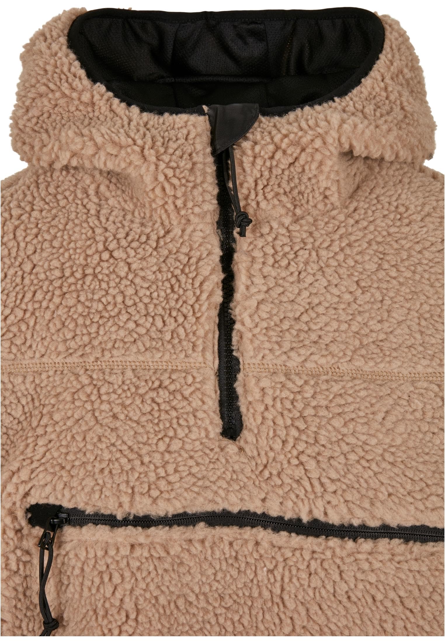 Brandit Teddy Windbreaker Uomo Giacca a Vento Nero