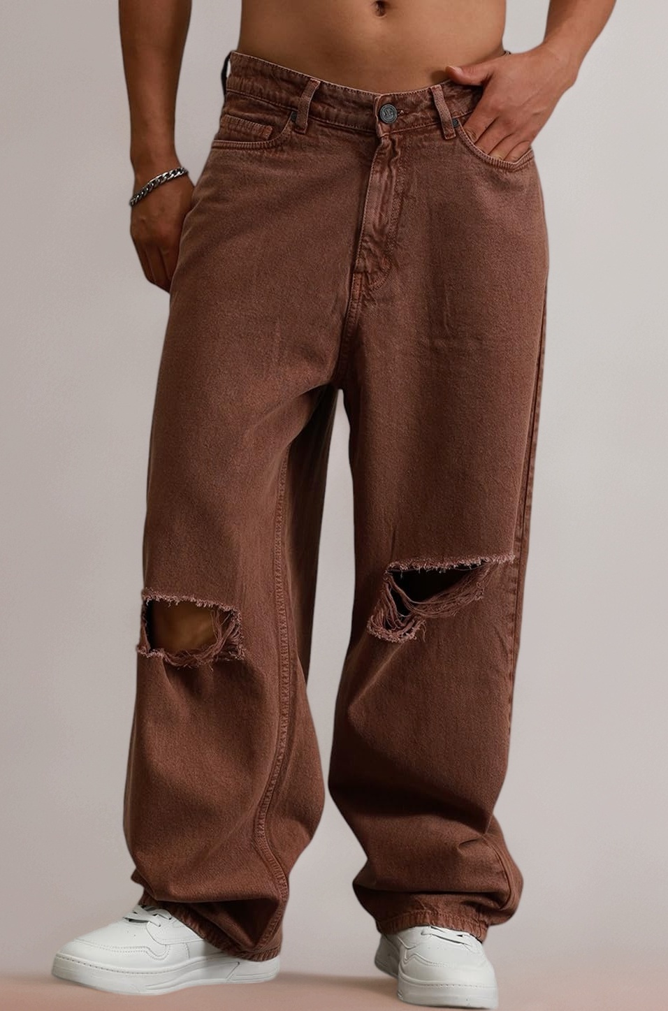 Hubberholme Men Cotton Relaxed Fit Mid-Rise Jeans 15