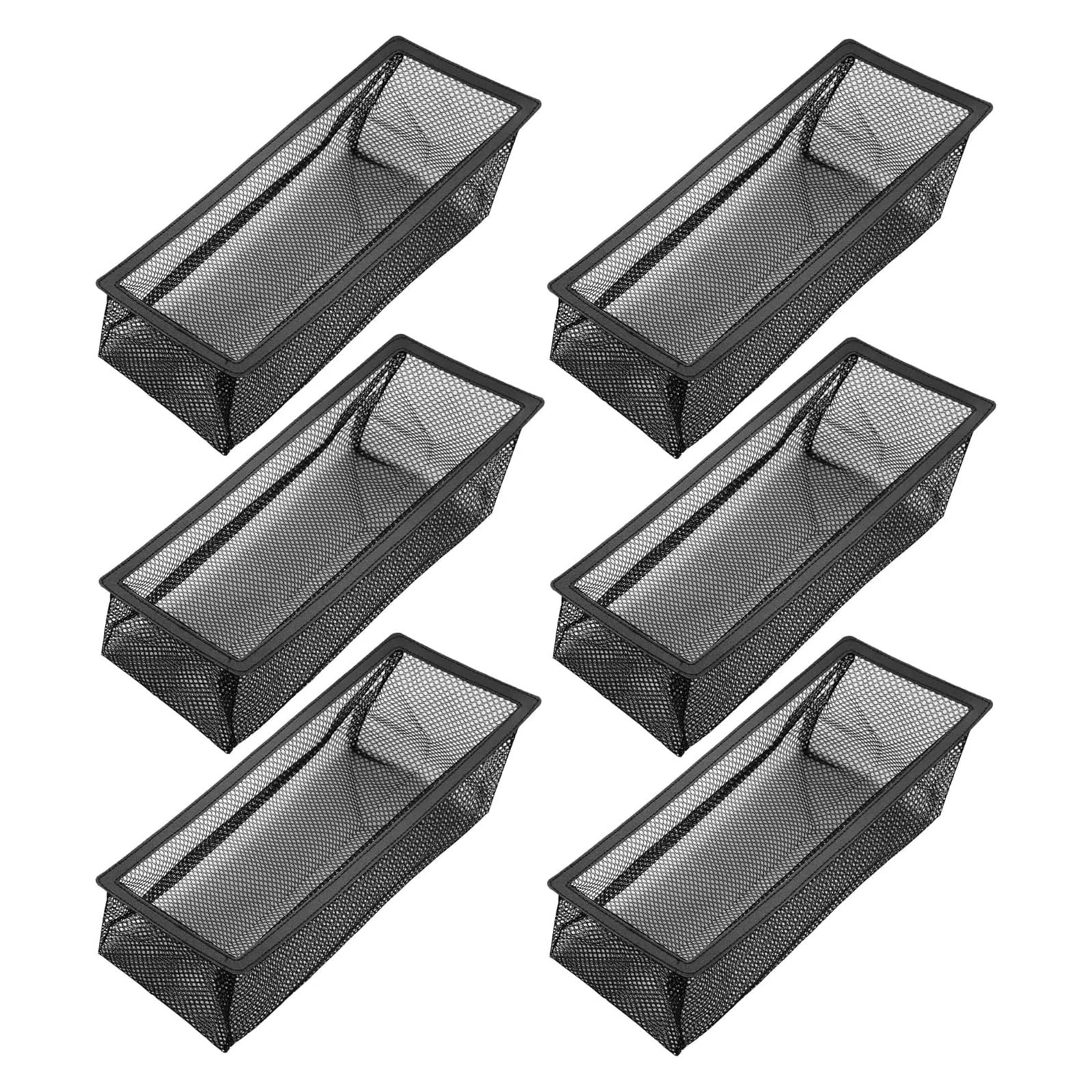 Msioytog Multicolor Of 6 4X10 Inch Floor Vents Screens Carbon Steel Airflows Debris Traps For Dusts Hair Hvac Vents Meshing Protector