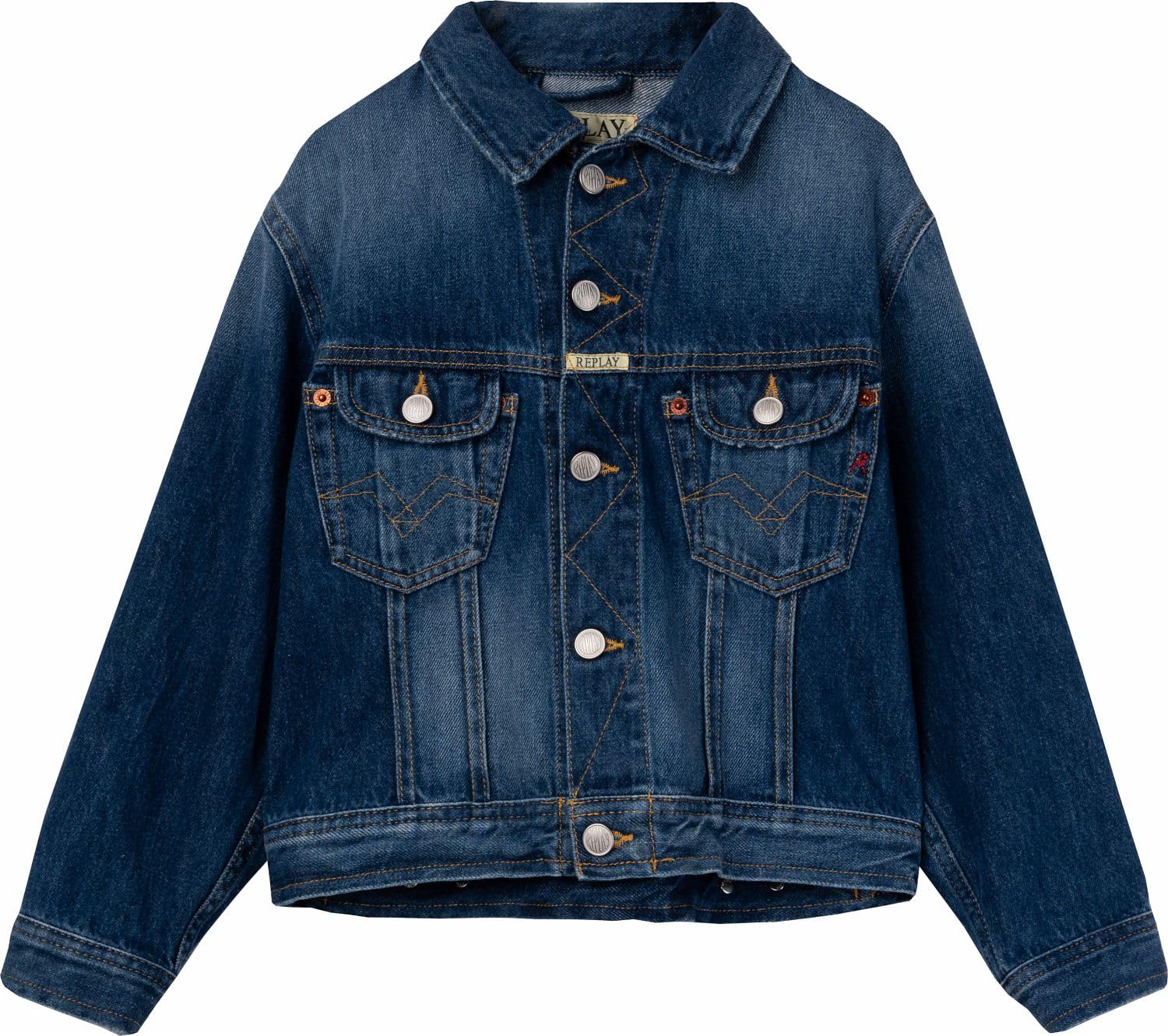 Replay Jungen Jeansjacke Brusttaschen