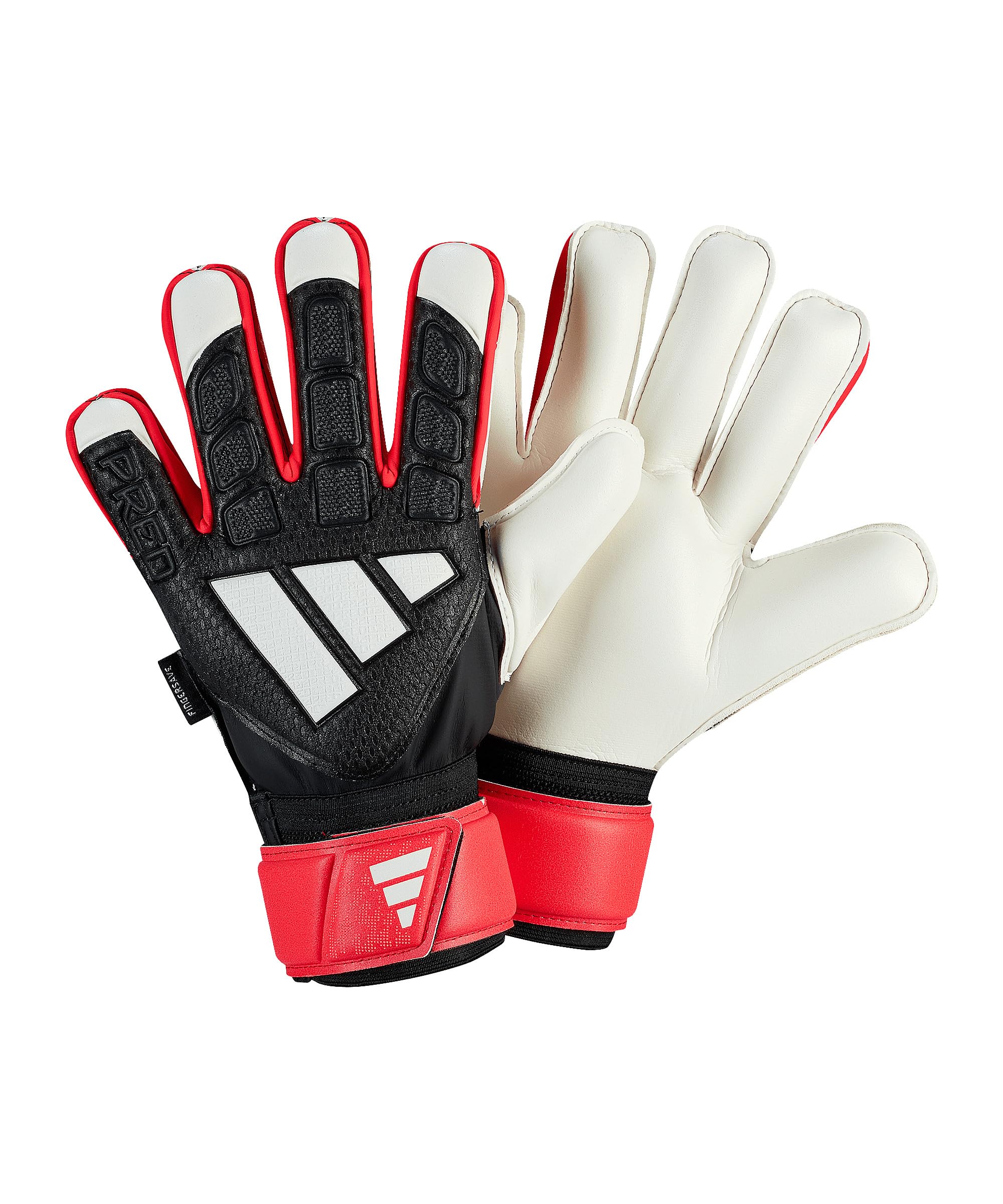 adidas Unisex-Youth PREDATOR GOALKEEPER GLOVE MATCH FINGERSAVE JUNIOR 5.5