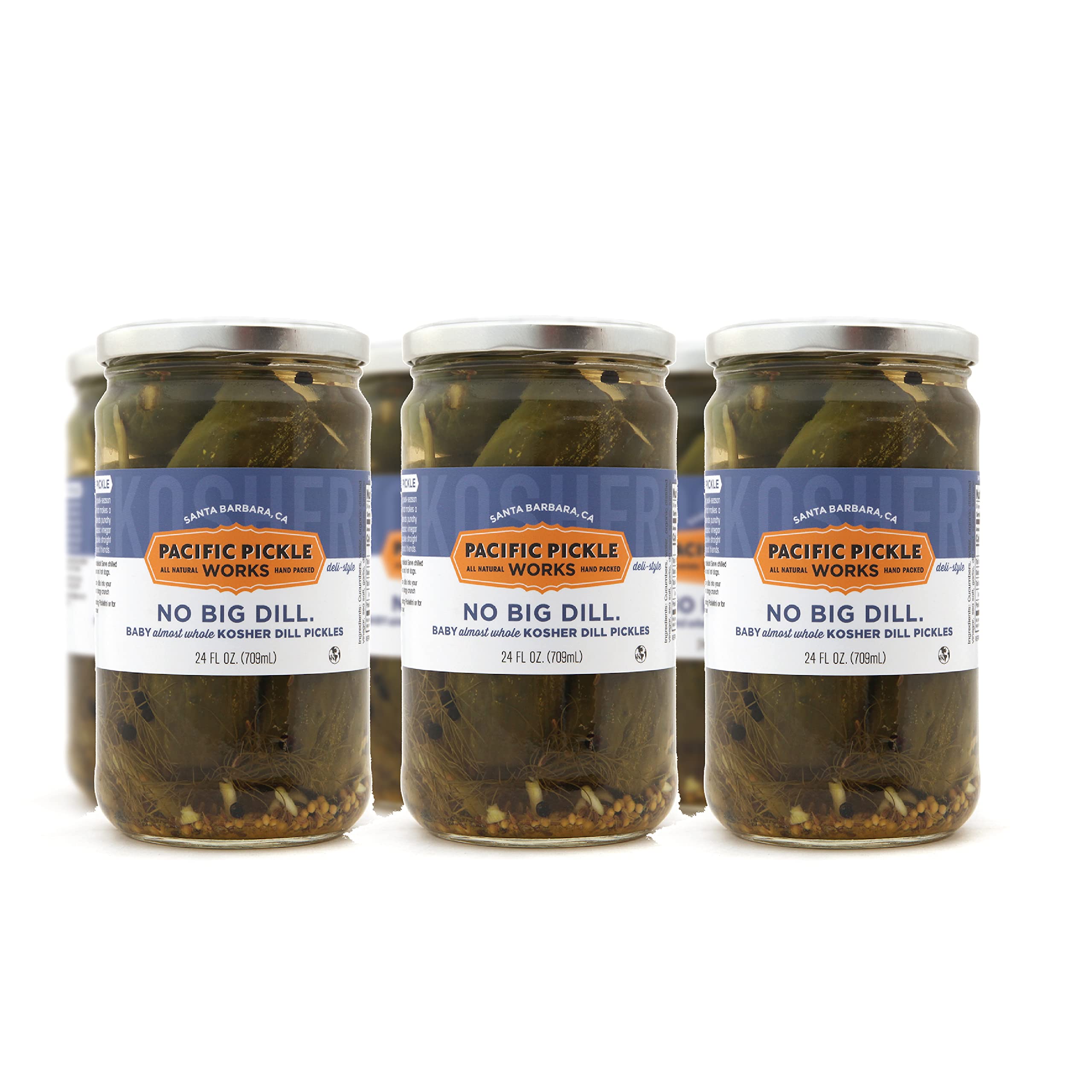 Buy No Big Dill Classic DeliStyle Kosher Baby Dill Pickles Crunchy