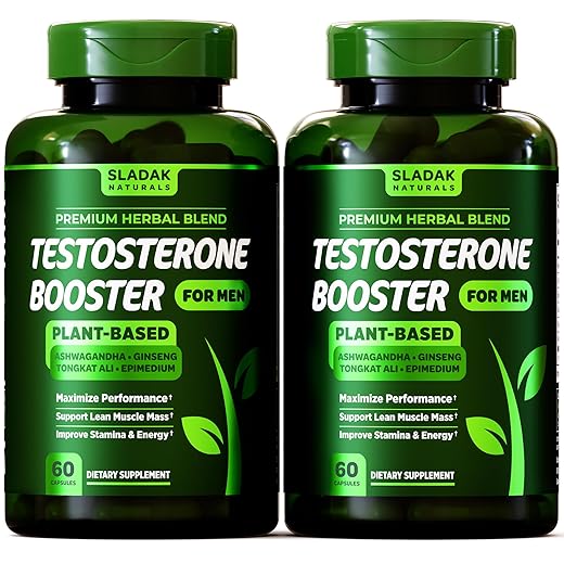 SLADAK Naturals Two-Month Testosterone Support