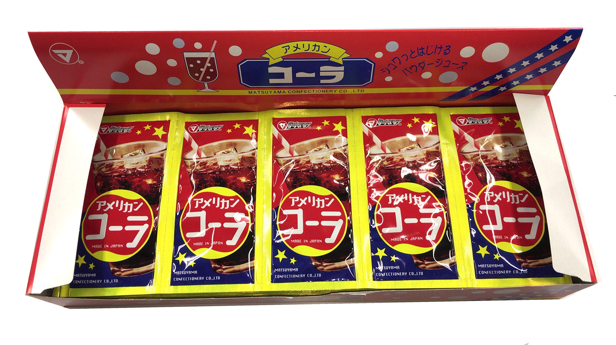 Amazon.co.jp: 松山製菓 アメリカンコーラ 12g ×50個 : 食品・飲料・お酒