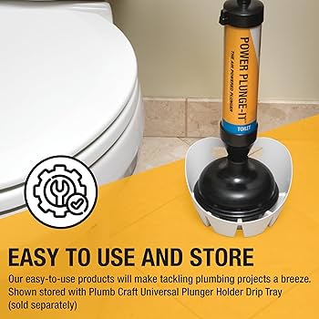 Cobra Products 300 Plung-It Air Powered Drain Clearing Tool