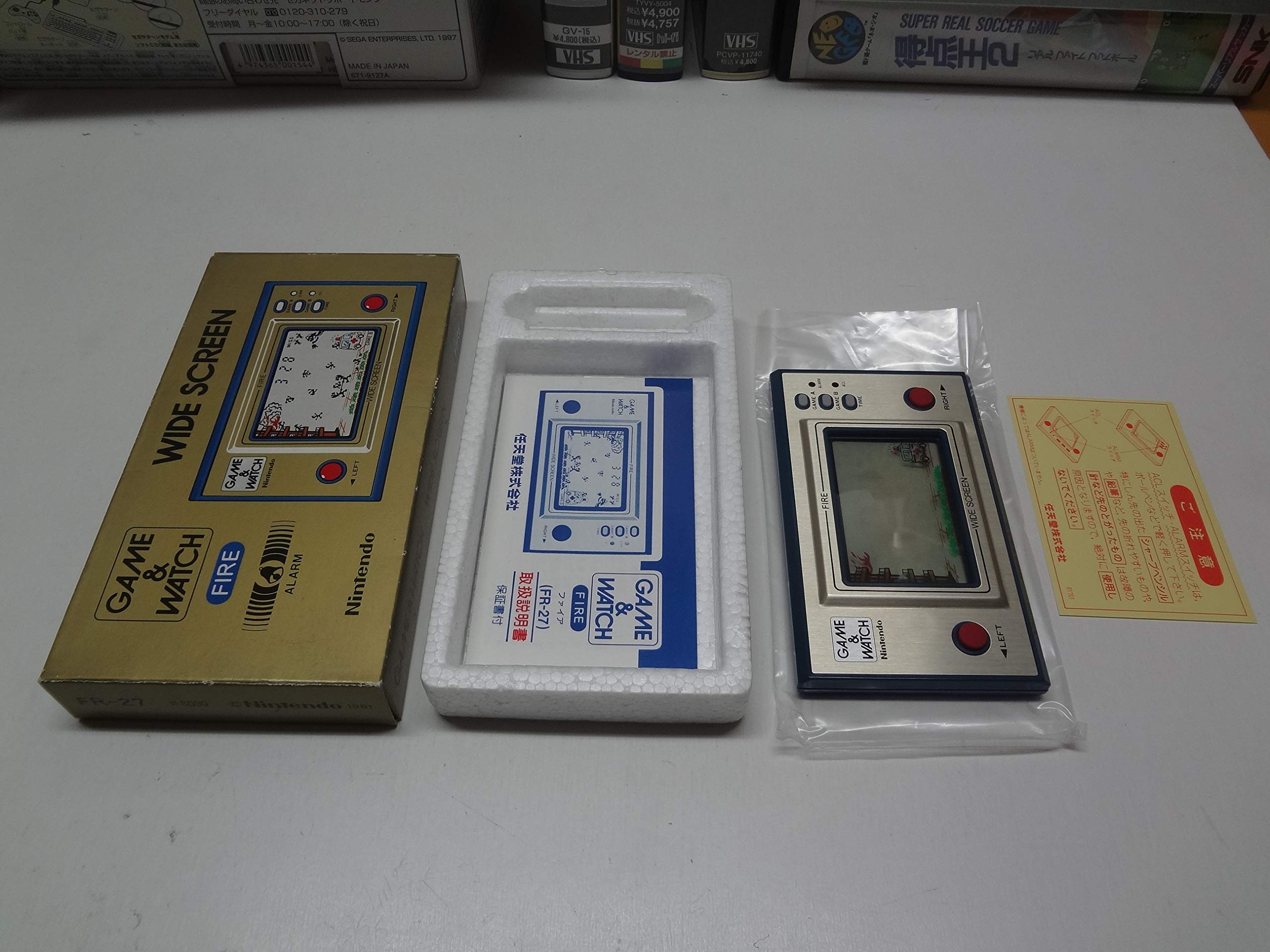 Amazon Co Jp ゲームウォッチ ゴールド ファイヤー Fr ２７ Game Watch Gold Fire Fr 27 ゲーム