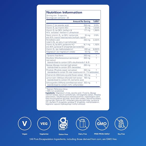Pure Encapsulations Daily Support Formula, 90 Capsules
