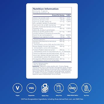 Pure Encapsulations Daily Support Formula, 90 Capsules