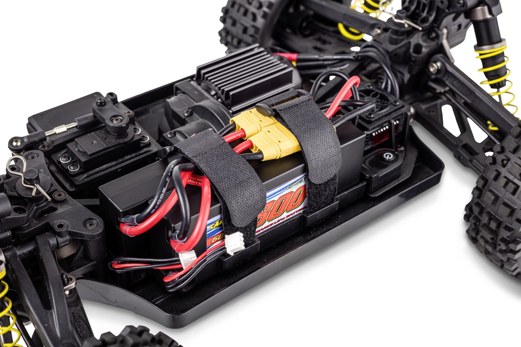 Carson 500409082 1:8 Akuma Buggy 4WD 100% RTR Vert - Voiture télécommandée, Tout-Terrain, de Haute qualité, véhicule RC, Voiture RC 70 km/h, Buggy télécommandé