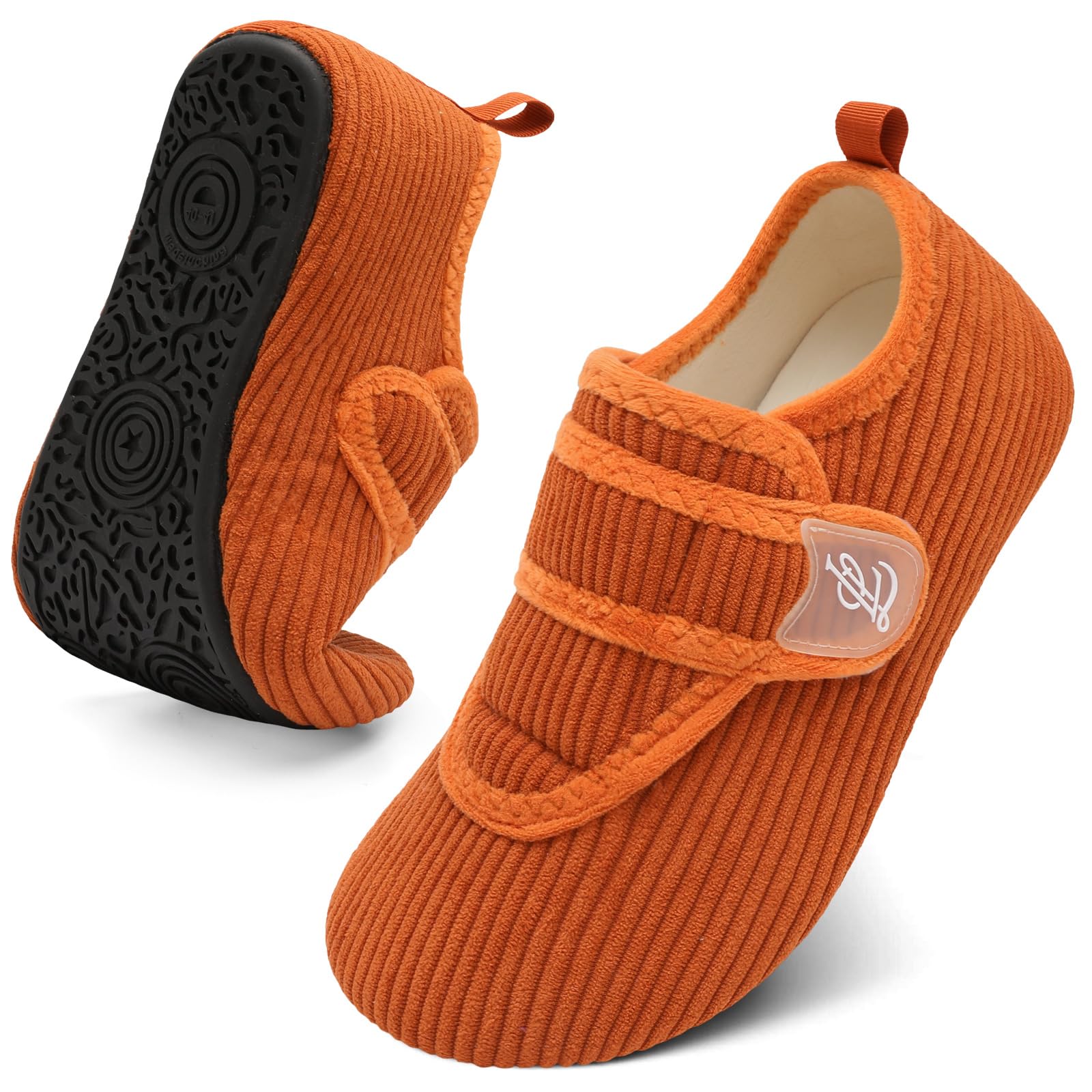 LeIsfIt Slippers for Women Men Soft House Slippers Wide Barefoot House Shoes Non-slip Slip on Slipper Shoes Comfy