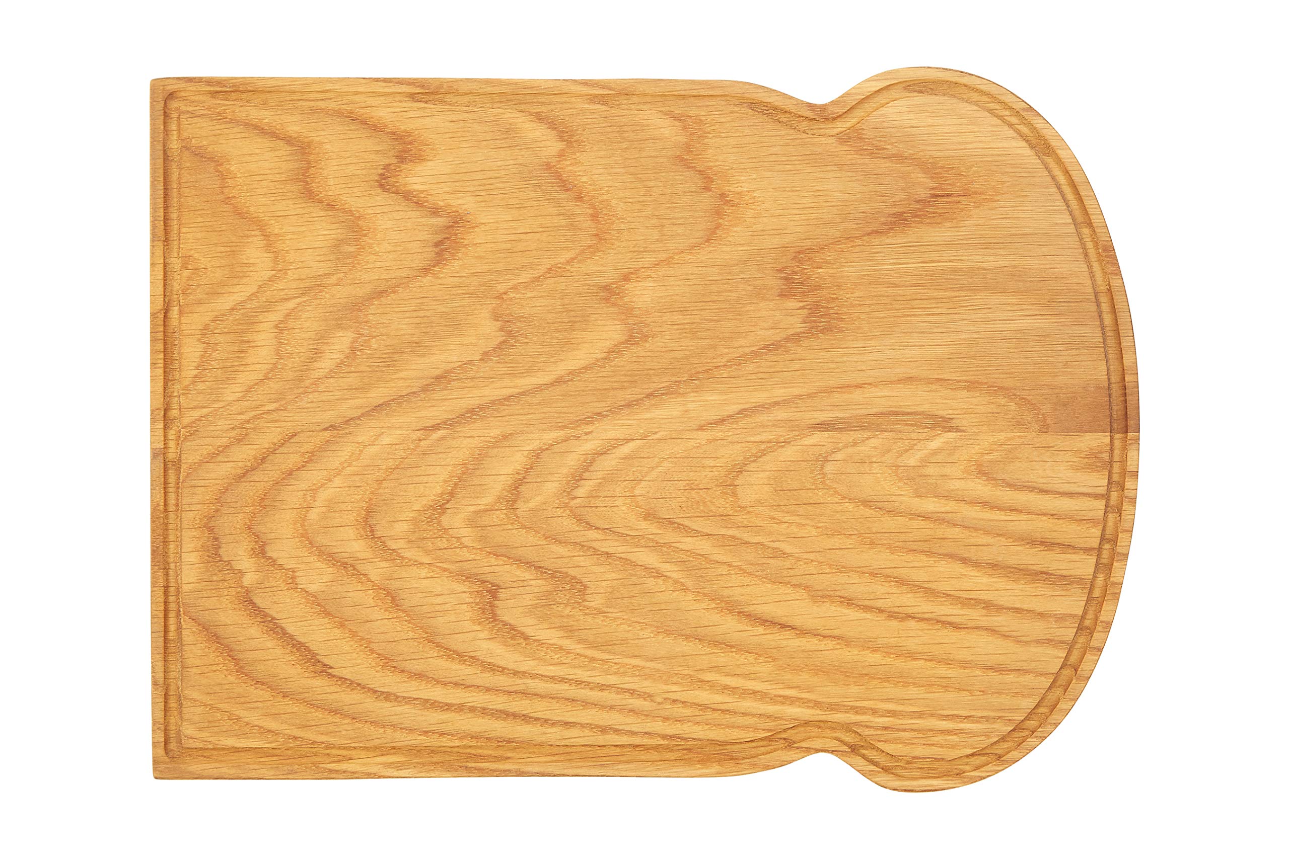 Premier Housewares Bread Design Chopping Board, Thick And Durable Cutting Board For Kitchen Worktops, Kitchen Chopping Board