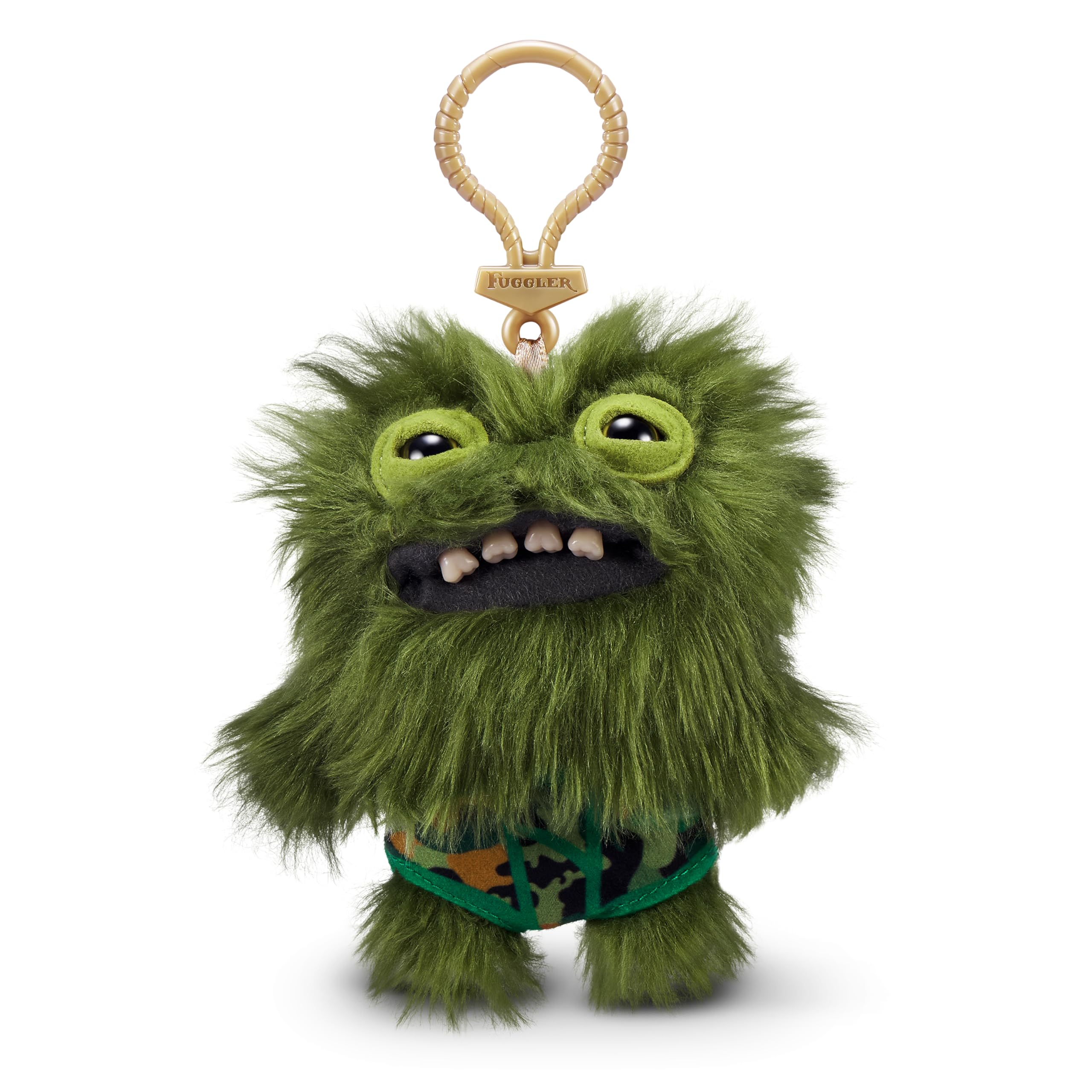 Fuggler Key Rings  by ZURU Funny Ugly Monster, Plush, Collectible, Toy (3 Pack)