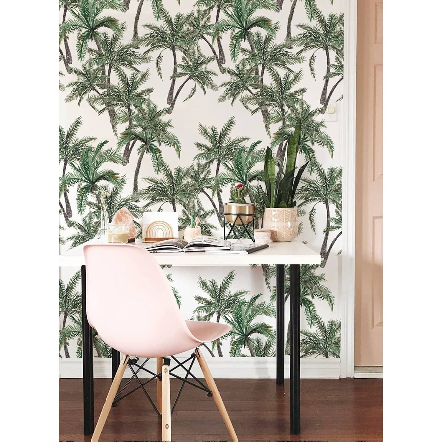 Papier peint intissé tropical 208x146cm Coloray pour décoration murale de salon