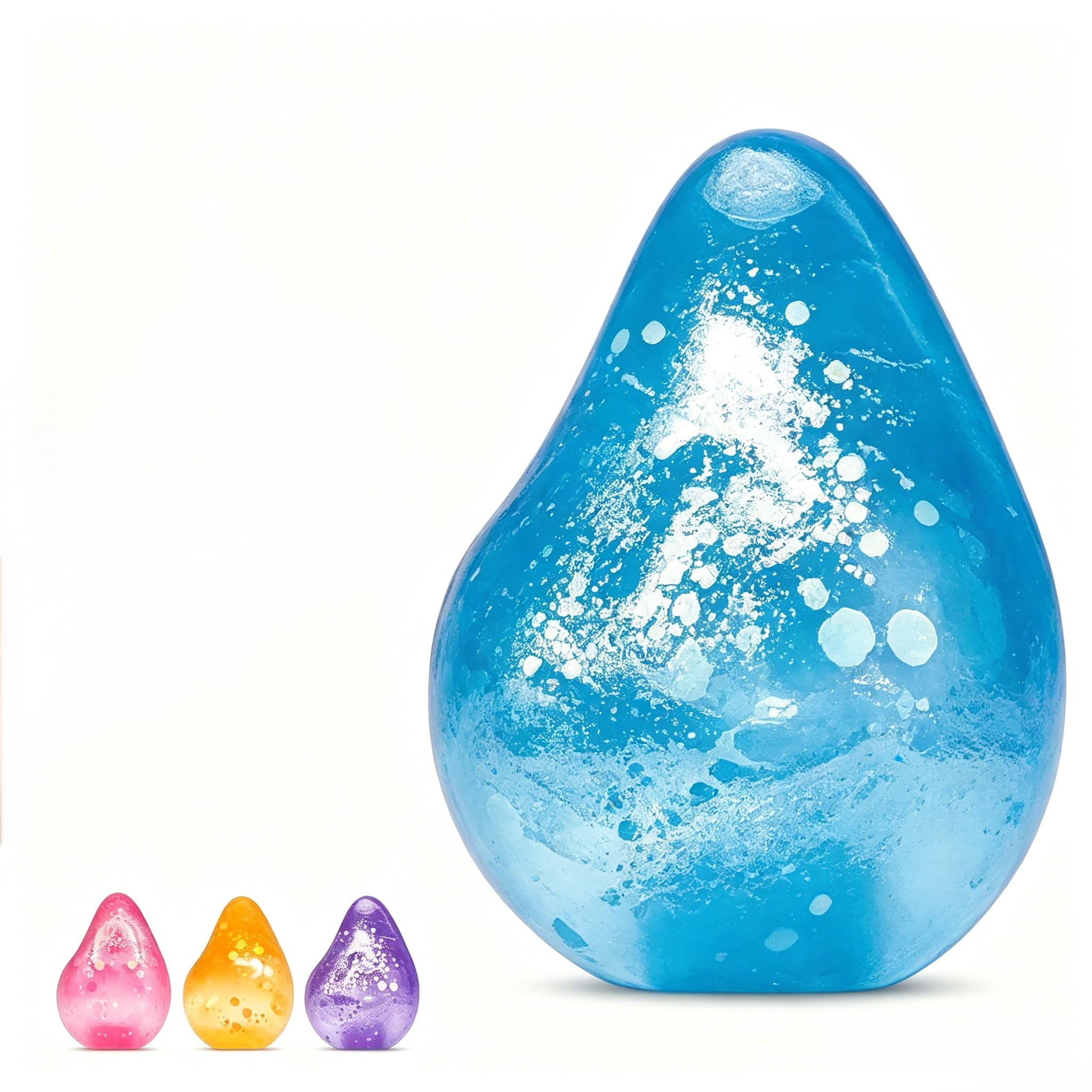 Fidget Toys Squishy Drop, Stress Cube Squishies Anxiety Stress Relief, Ice Squishy Stress Cube-Drop Malt Sugar Balls, Sensory Ball for Kids with Autism