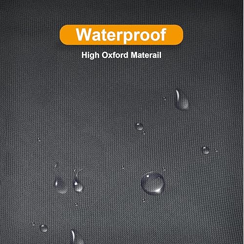 Miniatura 3 de Cubierta para hoguera para estufa individual, hoguera de 19.5 pulgadas, poliéster resistente 600D, cubierta resistente a la intemperie para estufa