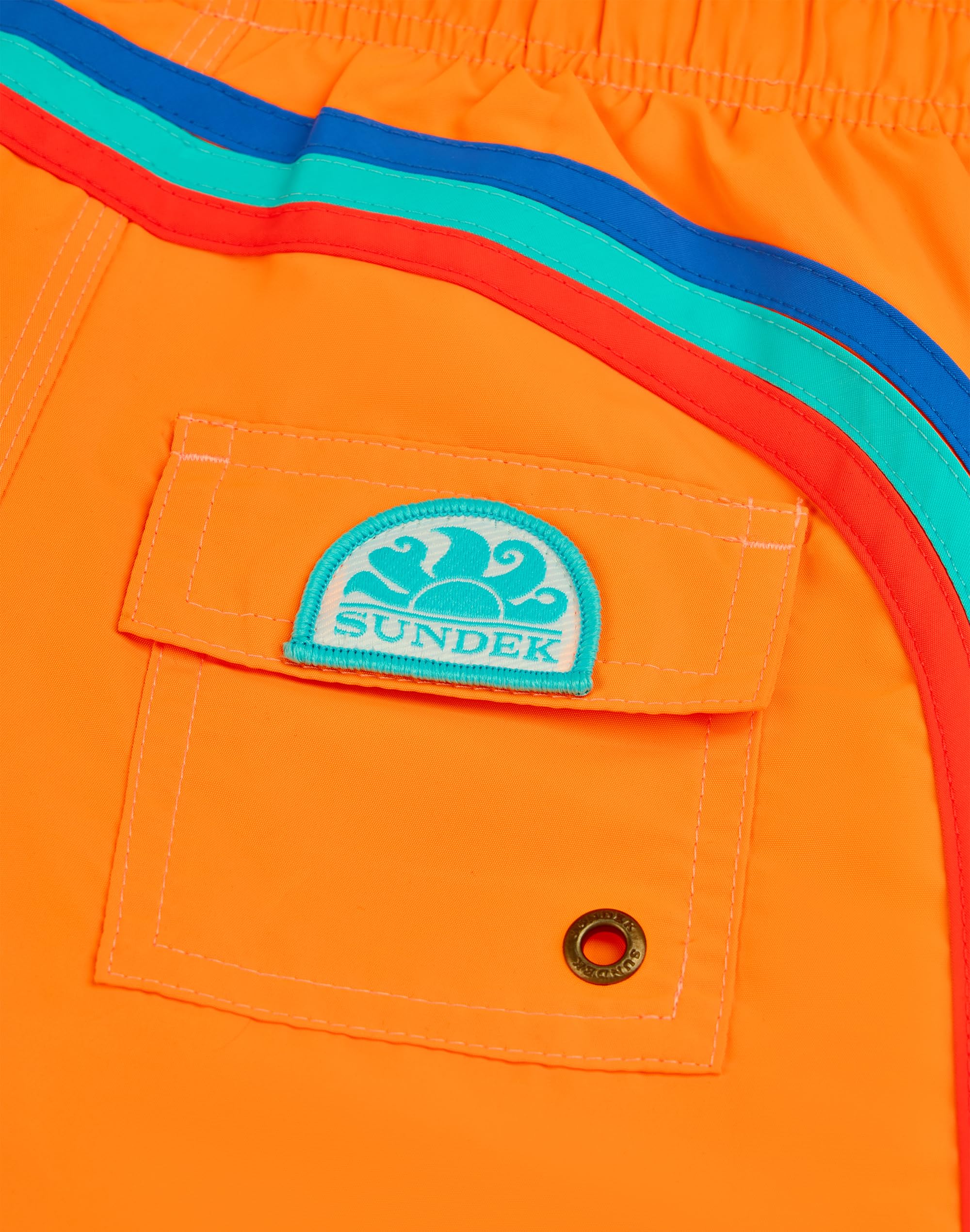 SUNDEK Orange 504 Short de Bain pour garçon