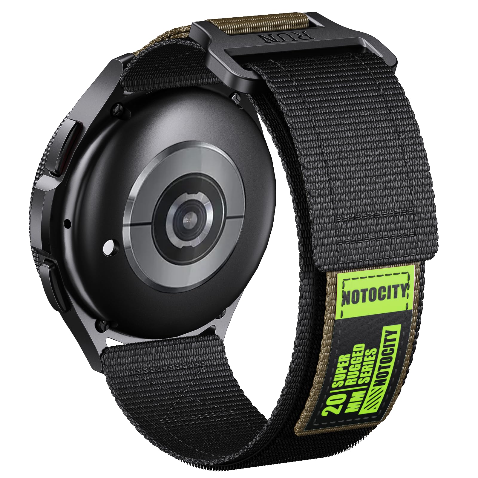 NotoCity Correa para Huawei Watch GT2/3/4/5/Pro 46mm/GT Runner, 22mm Nylon Banda para Samsung Galaxy Watch 3 45mm/Galaxy Watch 46mm/Gear S3 Classic — view 17