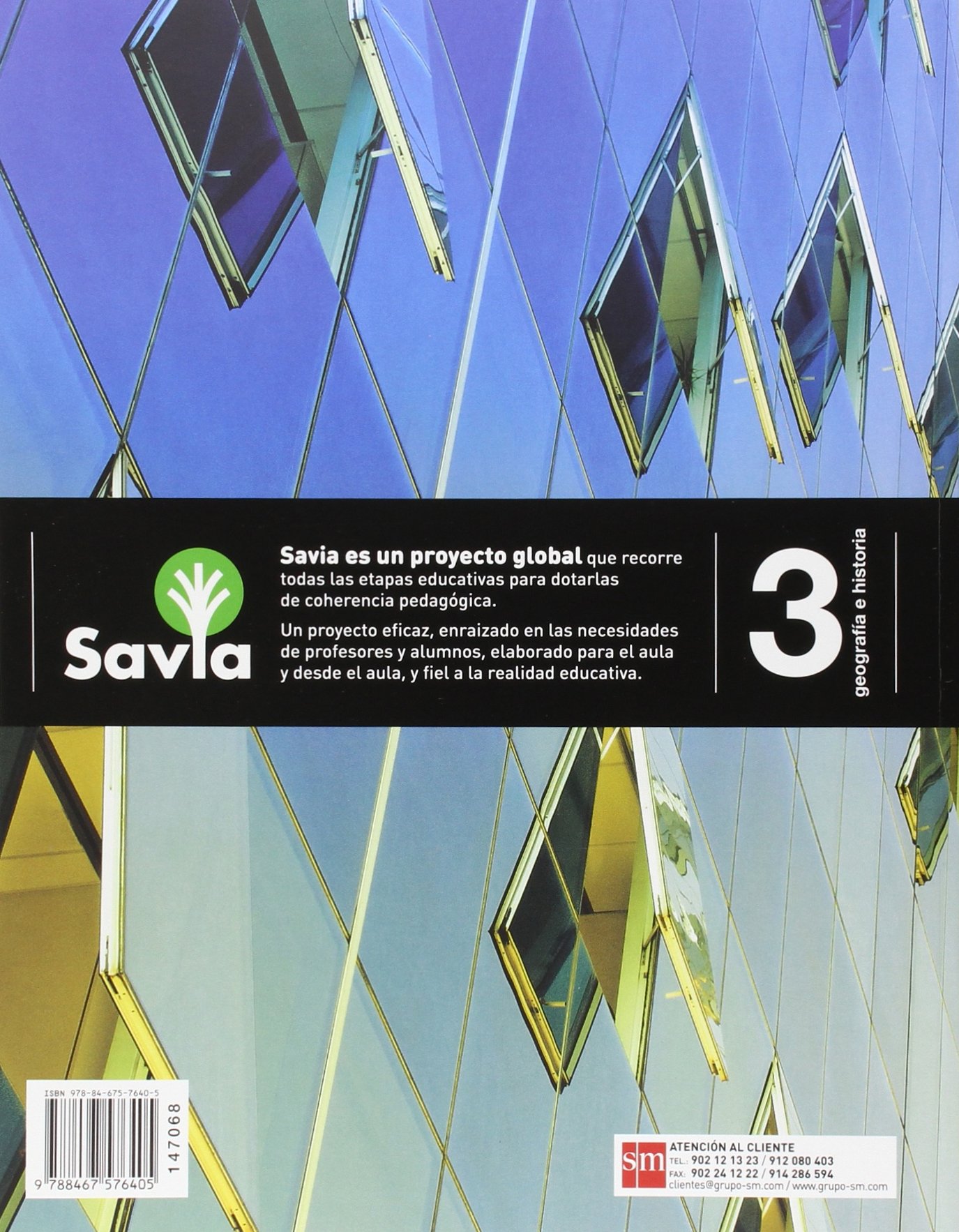 Geografía e historia. 3 ESO. Savia - 9788467576405
